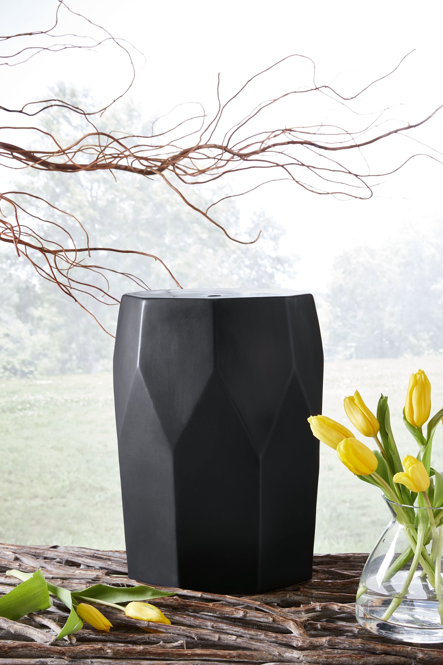 Rhysworth - Stool - Black