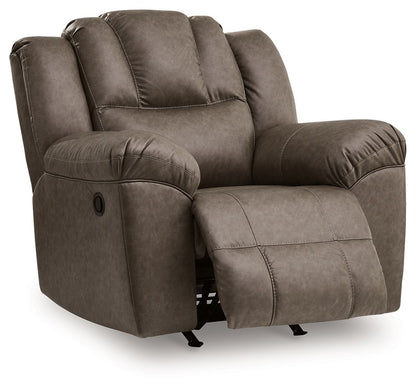 Lowilla - Rocker Recliner - Driftwood