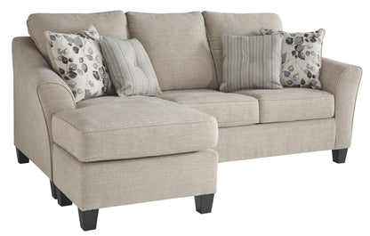 Abney - Sofa Chaise - Driftwood