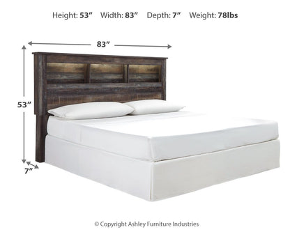 Drystan - Bookcase Headboard