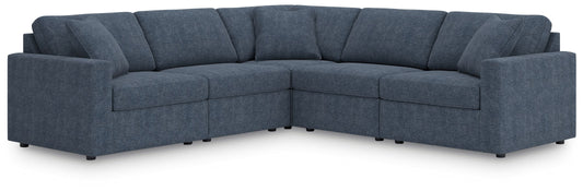 Modmax - 5-Piece Sectional - Fabric - Ink