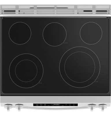 GE 30 Inch Slide-In Electric Range White