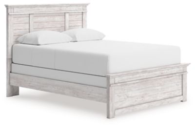 Makidern - Queen Panel Bed - Whitewash