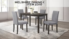 Melshire - Dining Table - Dark Brown